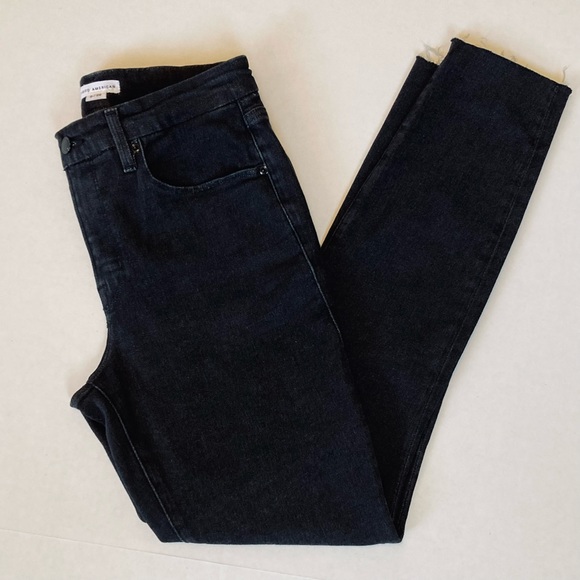 GOOD AMERICAN | Good Legs | Raw Hem in BLK184 - Picture 4 of 11